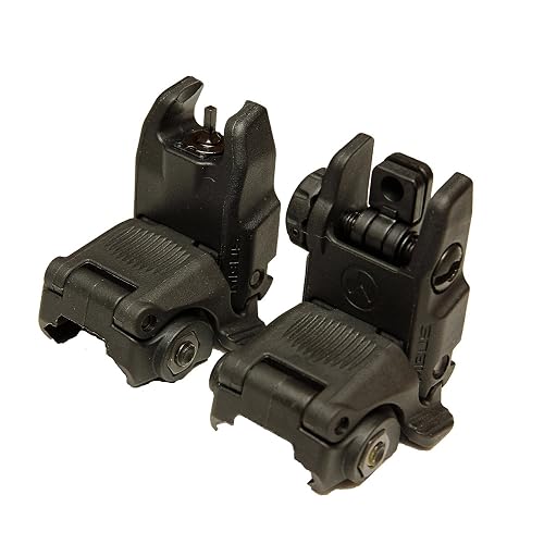  Magpul Industries USA MBUS Front & Rear Flip Up Backup Sight GEN 2 - 247-248 Made In The USA