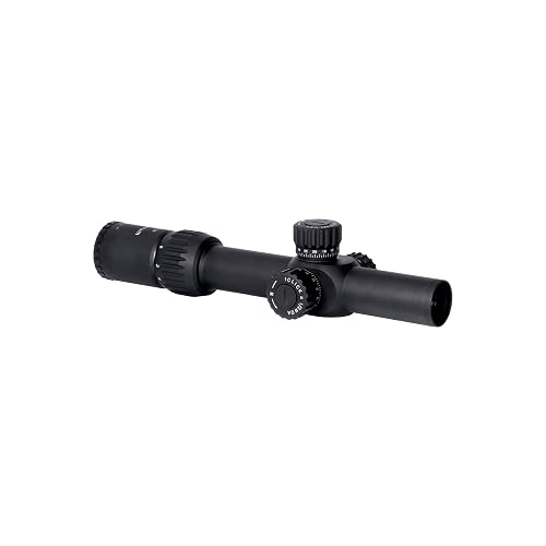 Monstrum G3 1-6x24 First Focal Plane FFP Rifle Scope with Illuminated MOA Reticle (Black)