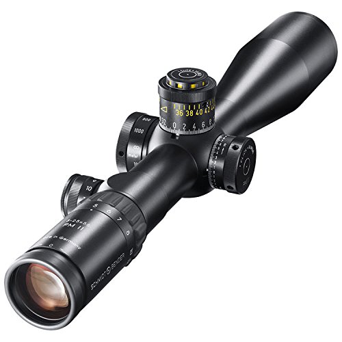  Schmidt-Bender 5-25x56 PM II LP Riflescope P4FL-MOA Reticle, MOA Adjustment, CCW Turret Rotation